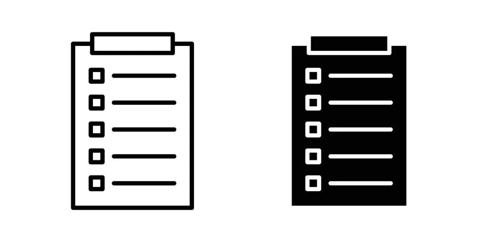 List icon graphic design. web icons vectors Stock Illustration