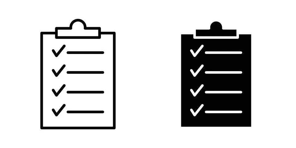 List icon vector design illustrations Stock Illustration