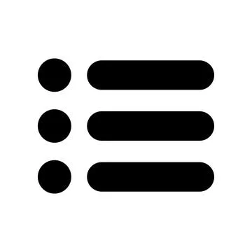 List icon vector template illustration design Stock Illustration
