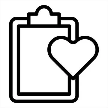 List line icon vector illustration isolated on white background Stock Illustration