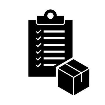 List of objects and symbol vector. Vector illustration. Stock Illustration