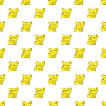 List pattern, cartoon style Stock Illustration