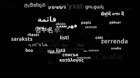 List Translated in 65 Worldwide Languages Endless Looping 3d Zooming Wordclou 스톡 동영상 145231382