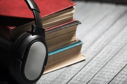 Listen adudiobooks Stock Photos