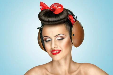 Listen to the beat. Stock Photos
