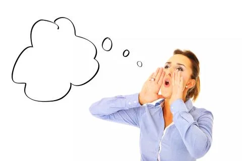 Listen to me! Stock Illustration