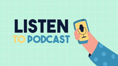Listen To Podcast And Take Notes Stock Footage 289786289