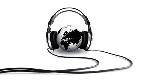 Listening Globe II Stock Photos