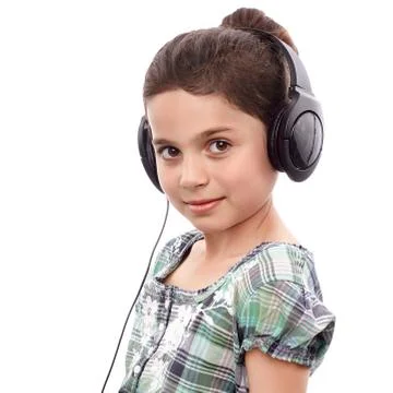 Listening something Stock Photos