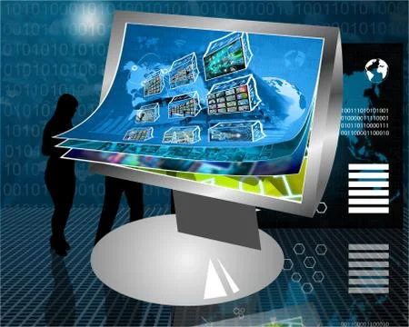 Lists Stock Illustration