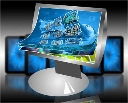 Lists Stock Illustration