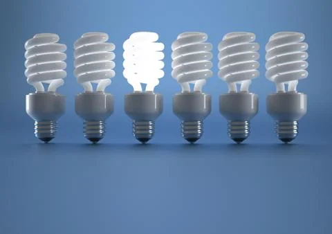 Lit bulb Stock Illustration