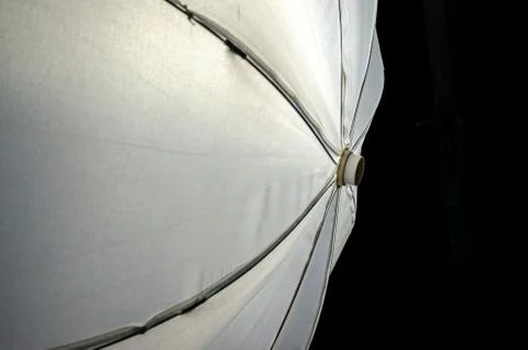 Lit Diffuser Umbrella Stock-Fotos