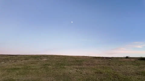 Lite Moon Stock Footage 291756571