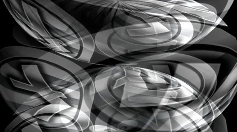 Litecoin Carousel Stock Footage 34437085