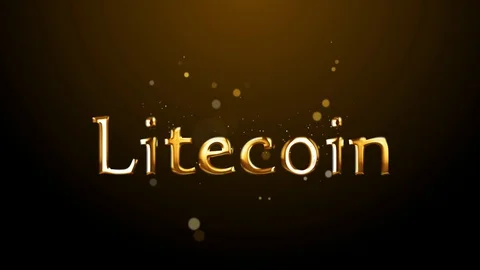 Litecoin cryptocurrency concept Stock Footage 86912344