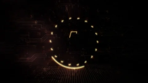 Litecoin - LTC - 3D Cryptocurrency Neon Coin Loop Stock Footage 113086586