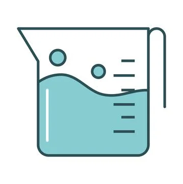 Liter of water Stock Illustration