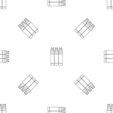 Literature pattern seamless Stock Illustration