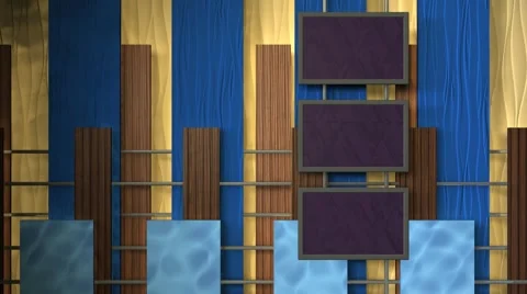 LiteSet36 Angle C With Classic Moving Textures Stock-Footage 60583869