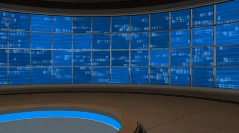 LiteSet39 Angle B Animated Background with Numbers Moving Stock-Footage 60584125