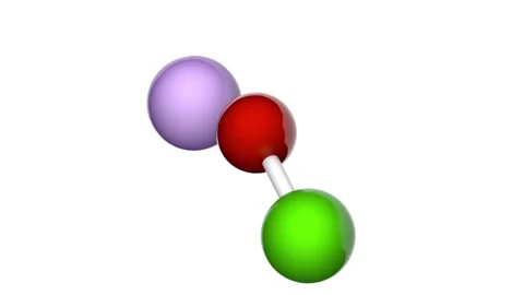 Lithium hypochlorite. Seamless loop. Stock Footage 153663200