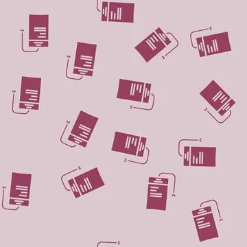 Lithium ion battery glyph vector seamless pattern Illustrazione stock
