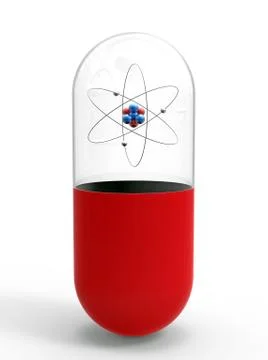 Lithium in a pill Stock-Illustration