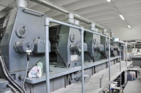 Lithography machine Foto stock