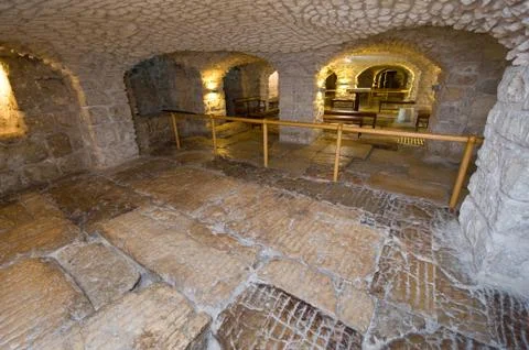 Lithostrotos in Jerusalem Stock Photos