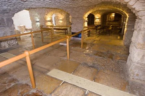 Lithostrotos in Jerusalem Stock Photos