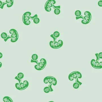 Lithotripsy urology glyph seamless pattern Stock Illustration