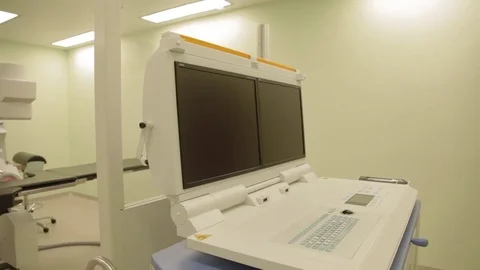 Lithotripter control pannel  Stock Footage 82563904