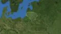 Lithuania. 3d earth in space - zoom in on Lithuania contoured 4k 4k or 4k+ Resolution
