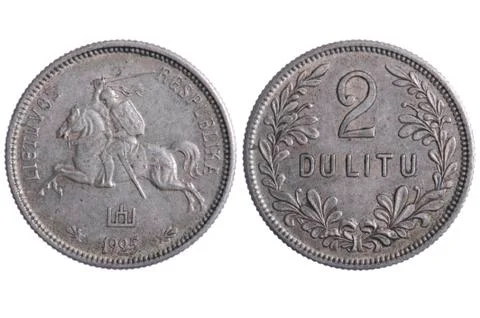Lithuania coins Foto stock