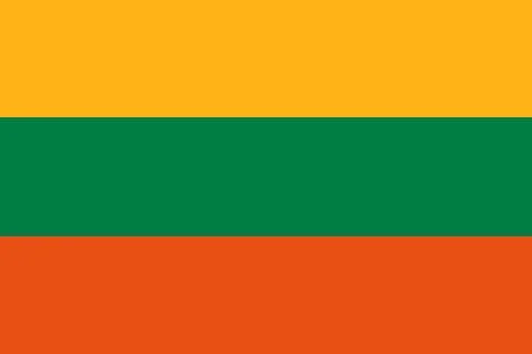 Lithuania flag pattern background illustration large file Stock Illustration
