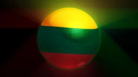 Lithuania-Globe Stock Footage 7770128