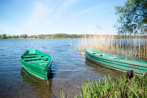 Lithuania lake Stock Photos