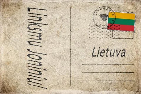 Lithuania Midsummer St John Background Stock Photos