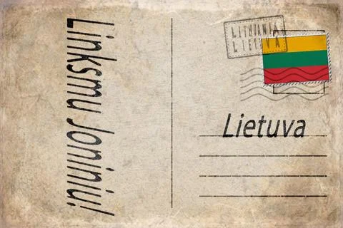 Lithuania Midsummer St John Background Stock Photos