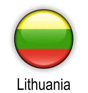 Lithuania state flag Stock Illustration