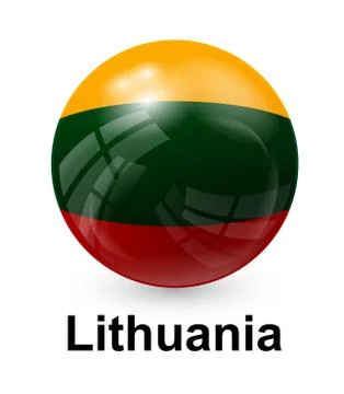 Lithuania state flag Stock Illustration
