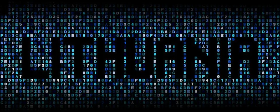 Lithuania text on hex code illustration Stock Illustration