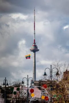 Lithuanian flag Stock Photos