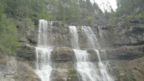 Litle waterfall Stock Footage 80021100