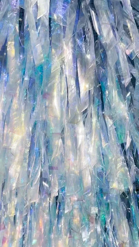 Litmus colored papers in motion, generating reflections and lights Stock Footage 248585588