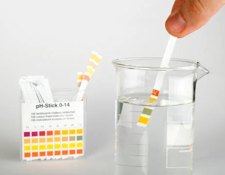 Litmus strips Stock Photos