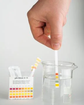 Litmus strips Stock Photos