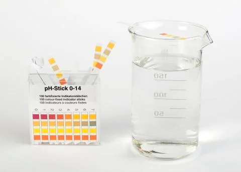 Litmus strips Stock Photos