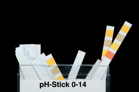 Litmus strips Stock Photos